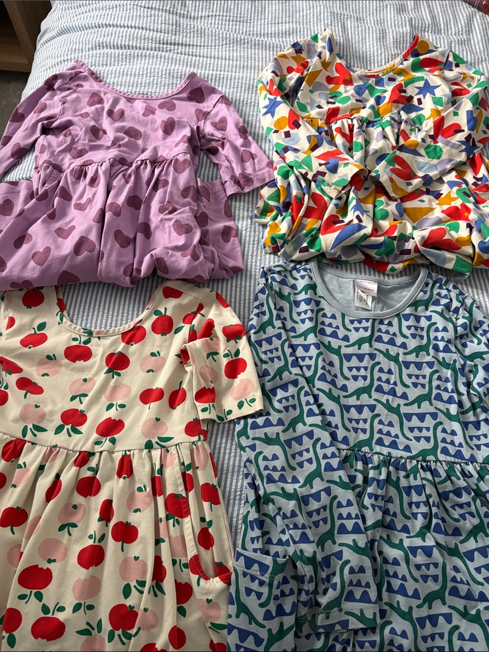 Hanna Andersson Girls' Knit Dress Bundle